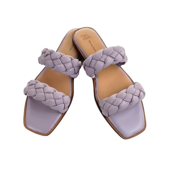 Time and Tru Purpke Braided 2 Band Sandals‎ - Picture 5 of 7